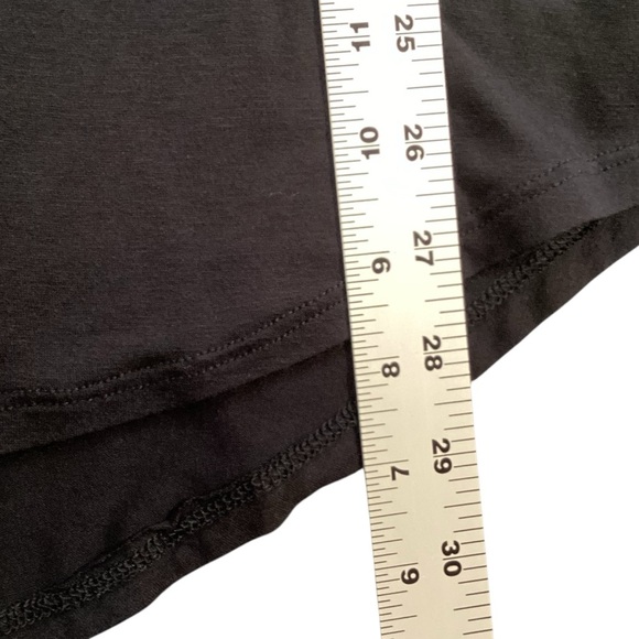 Be Vocal Rhinestone Cross Flutter Sleeve Mixed Print Tunic Top Medium USA Fairy - Picture 9 of 11